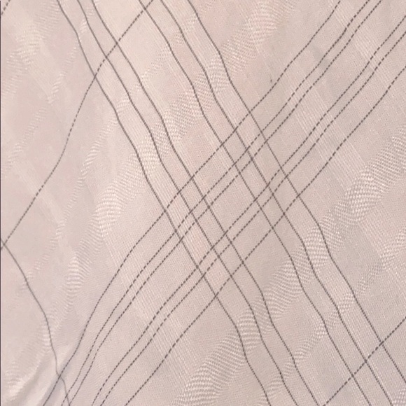 Max Studio Ruffled White/Grey Dress -NWT - Picture 4 of 7